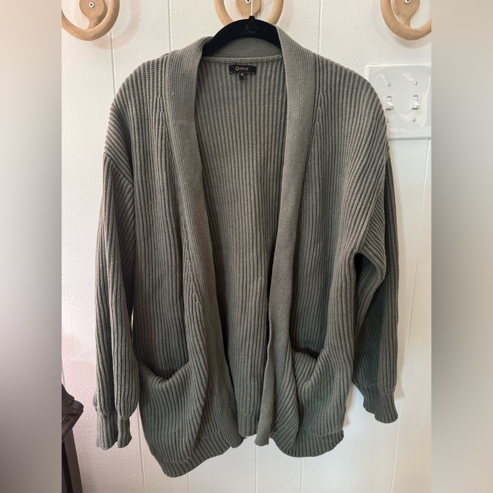 Quince Organic Cotton Cardigan